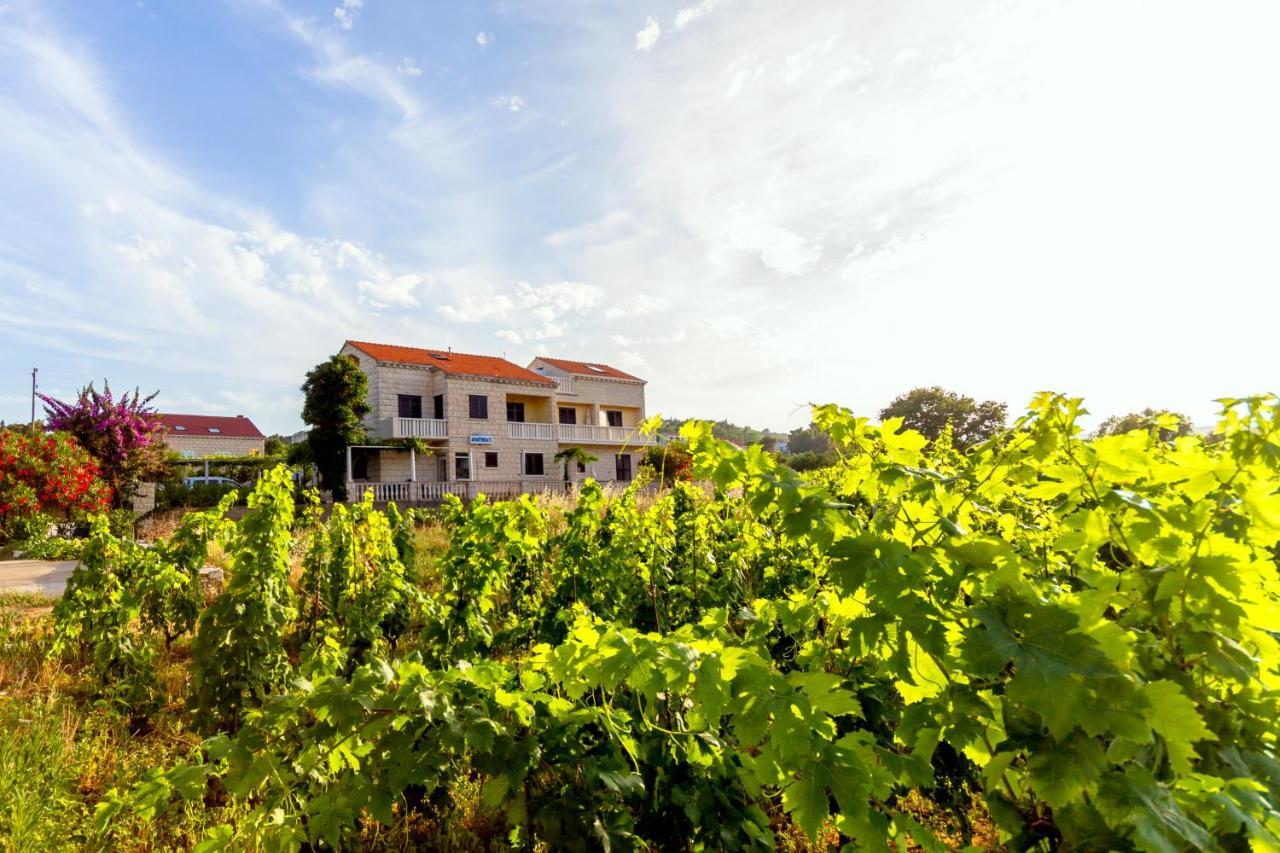 Apartmani Fides Lumbarda Exterior foto